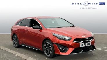 SPOTICAR Kia Ceed Pro Ceed 1.5 T-gdi Gt-line Shooting Brake Euro 6 (s/s) 5dr Used Car - Estate Petrol Orange - Newport - 1200556818_1