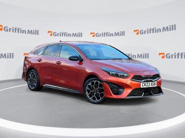 SPOTICAR Kia Ceed Pro Ceed 1.5 T-gdi Gt-line Shooting Brake Euro 6 (s/s) 5dr Used Car - Estate Petrol Orange - Pontypridd - 1200578694_1