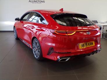 SPOTICAR Kia Ceed Pro Ceed 1.6 T-gdi Gt Shooting Brake Dct Euro 6 (s/s) 5dr Used Car - Estate Petrol Red - Ashington - 1200598470_1