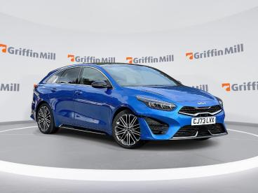 SPOTICAR Kia Ceed Pro Ceed 1.5 T-gdi Gt-line S Shooting Brake Dct Euro 6 (s/s Used Car - Estate Petrol Blue - Pontypridd - 1200640162_1