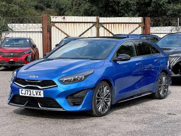 SPOTICAR Kia Ceed Pro Ceed 1.5 T-gdi Gt-line S Shooting Brake Dct Euro 6 (s/s Used Car - Estate Petrol Blue - Pontypridd - 1200640162_3