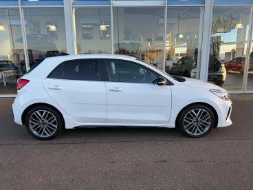 SPOTICAR Kia Rio 1.0 T-gdi Mhev Gt-line S Euro 6 (s/s) 5dr Used Car - City Car Hybrid White - Boston - 1200563376_2