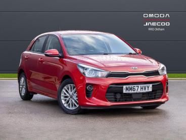 SPOTICAR Kia Rio 1.25 2 Euro 6 (s/s) 5dr Used Car - City Car Petrol Red - Oldham - 1200578971_1