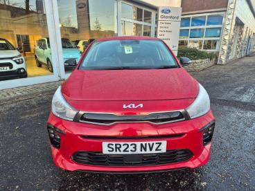 SPOTICAR Kia Rio 1.0 T-gdi Mhev Gt-line S Euro 6 (s/s) 5dr Used Car - City Car Hybrid Red - Forfar - 1200585750_2