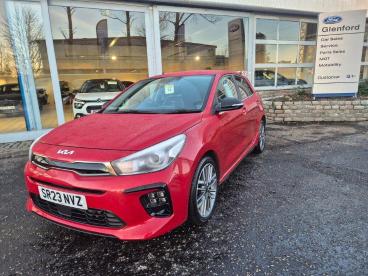 SPOTICAR Kia Rio 1.0 T-gdi Mhev Gt-line S Euro 6 (s/s) 5dr Used Car - City Car Hybrid Red - Forfar - 1200585750_3