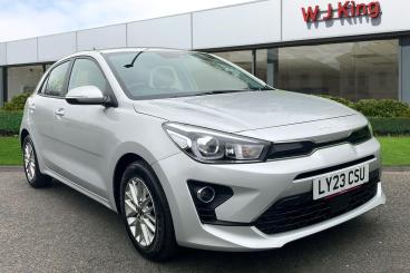 SPOTICAR Kia Rio 1.2 2 Euro 6 (s/s) 5dr Used Car - City Car Petrol Silver - Farningham - 1200594066_1