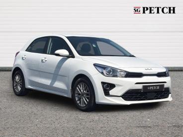SPOTICAR Kia Rio 1.2 2 Euro 6 (s/s) 5dr Used Car - City Car Petrol White - Darlington - 1200613960_1