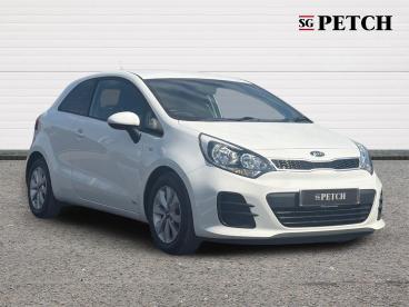 SPOTICAR Kia Rio 1.25 Sr7 Euro 6 3dr Used Car - City Car Petrol White - Darlington - 1200617306_1