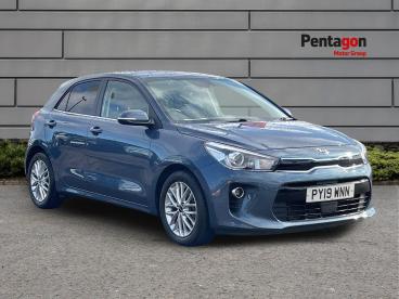 SPOTICAR Kia Rio 1.0 T-gdi 3 Euro 6 (s/s) 5dr Used Car - City Car Petrol Blue - Sheffield - 1200633010_1