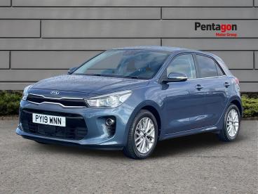 SPOTICAR Kia Rio 1.0 T-gdi 3 Euro 6 (s/s) 5dr Used Car - City Car Petrol Blue - Sheffield - 1200633010_3