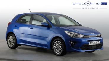 SPOTICAR Kia Rio 1.0 T-gdi 2 Euro 6 (s/s) 5dr Used Car - City Car Petrol Blue - Birmingham - 1200633883_1