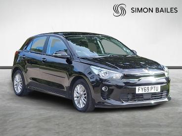 SPOTICAR Kia Rio 1.25 2 Euro 6 (s/s) 5dr Used Car - City Car Petrol Black - Guisborough - 1200635176_1