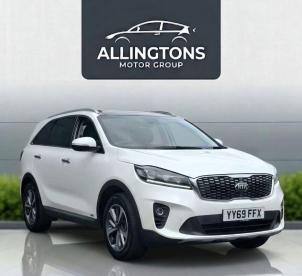 SPOTICAR Kia Sorento 2.2 Crdi Kx-3 Auto Awd Euro 6 (s/s) 5dr Used Car - Suv Diesel White - Ashington - 1200612666_1