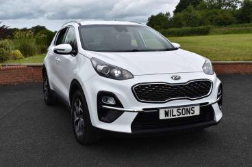 SPOTICAR Kia Sportage 1.6 Crdi Ecodynamics+ 2 Euro 6 (s/s) 5dr Used Car - Suv Hybrid White - Ballymena County Antrim - 1200517663_3