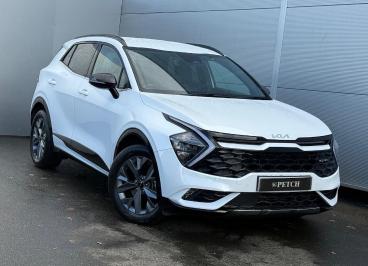 SPOTICAR Kia Sportage 1.6 H T-gdi Gt-line Auto Euro 6 (s/s) 5dr Used Car - Suv Hybrid White - Darlington - 1200542411_1
