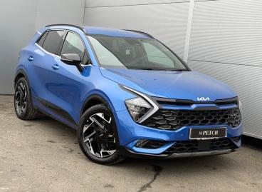 SPOTICAR Kia Sportage 1.6 T-gdi Mhev Gt-line Dct Euro 6 (s/s) 5dr Used Car - Suv Hybrid Blue - Darlington - 1200545177_1
