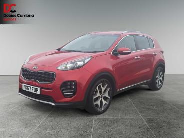 SPOTICAR Kia Sportage 2.0 Crdi Gt-line Awd Euro 6 5dr Used Car - Suv Diesel Red - Workington - 1200547883_3