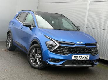 SPOTICAR Kia Sportage 1.6 H T-gdi Gt-line S Auto Euro 6 (s/s) 5dr Used Car - Suv Hybrid Blue - Darlington - 1200556503_1