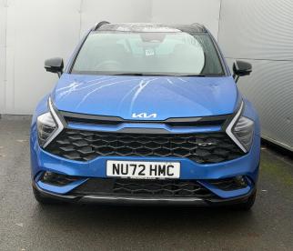 SPOTICAR Kia Sportage 1.6 H T-gdi Gt-line S Auto Euro 6 (s/s) 5dr Used Car - Suv Hybrid Blue - Darlington - 1200556503_2