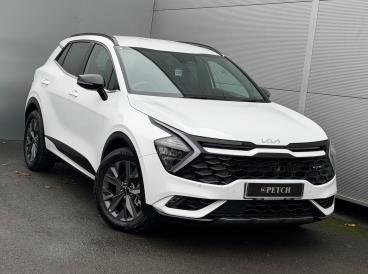 SPOTICAR Kia Sportage 1.6 H T-gdi Gt-line Auto Euro 6 (s/s) 5dr Used Car - Suv Hybrid White - Darlington - 1200556936_1