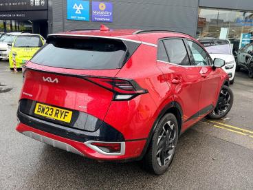 SPOTICAR Kia Sportage 1.6 T-gdi Mhev Gt-line Dct Euro 6 (s/s) 5dr Used Car - Suv Hybrid Red - Wakefield - 1200562242_3
