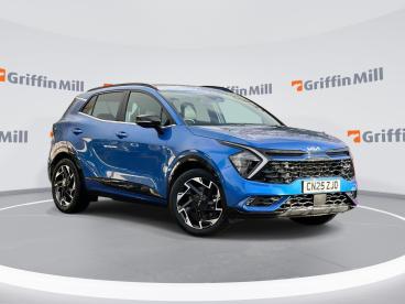 SPOTICAR Kia Sportage 1.6 T-gdi Mhev Gt-line Euro 6 (s/s) 5dr Used Car - Suv Hybrid Blue - Pontypridd - 1200563693_1