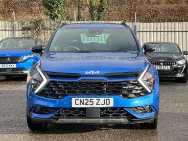 SPOTICAR Kia Sportage 1.6 T-gdi Mhev Gt-line Euro 6 (s/s) 5dr Used Car - Suv Hybrid Blue - Pontypridd - 1200563693_2