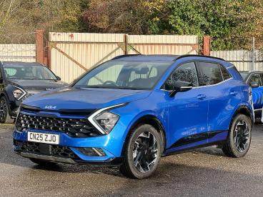 SPOTICAR Kia Sportage 1.6 T-gdi Mhev Gt-line Euro 6 (s/s) 5dr Used Car - Suv Hybrid Blue - Pontypridd - 1200563693_3