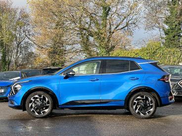 SPOTICAR Kia Sportage 1.6 T-gdi Mhev Gt-line Euro 6 (s/s) 5dr Used Car - Suv Hybrid Blue - Pontypridd - 1200563693_4