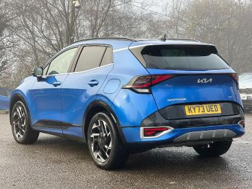 SPOTICAR Kia Sportage 1.6 T-gdi 13.8kwh Gt-line S Auto Awd Euro 6 (s/s) Used Car - Suv Plug-in Hybrid Blue - Pontypridd - 1200564238_5