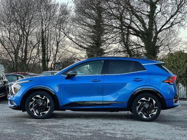 SPOTICAR Kia Sportage 1.6 T-gdi Mhev Gt-line Dct Euro 6 (s/s) 5dr Used Car - Suv Hybrid Blue - Pontypridd - 1200568141_4