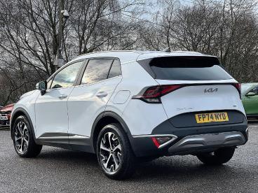 SPOTICAR Kia Sportage 1.6 H T-gdi 3 Auto Euro 6 (s/s) 5dr Used Car - Suv Hybrid White - Pontypridd - 1200570274_5