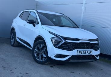 SPOTICAR Kia Sportage 1.6 H T-gdi Gt-line Auto Euro 6 (s/s) 5dr Used Car - Suv Hybrid White - Darlington - 1200576520_1