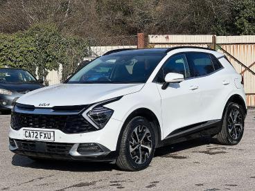 SPOTICAR Kia Sportage 1.6 T-gdi Mhev 4 Dct Awd Euro 6 (s/s) 5dr Used Car - Suv Hybrid White - Pontypridd - 1200578696_3