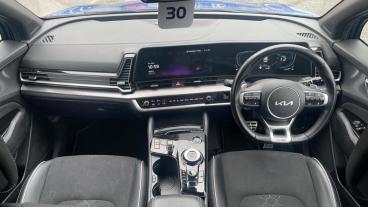 SPOTICAR Kia Sportage 1.6 H T-gdi Gt-line Auto Euro 6 (s/s) 5dr Used Car - Suv Hybrid Blue - Nottingham - 1200585243_4