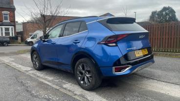 SPOTICAR Kia Sportage 1.6 H T-gdi Gt-line Auto Euro 6 (s/s) 5dr Used Car - Suv Hybrid Blue - Nottingham - 1200585243_5