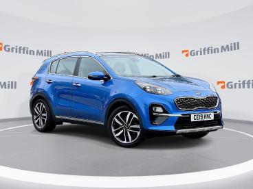 SPOTICAR Kia Sportage 1.6 Crdi 4 Dct Euro 6 (s/s) 5dr Used Car - Suv Diesel Blue - Pontypridd - 1200587981_1