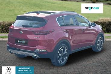 SPOTICAR Kia Sportage 1.6 T-gdi Gt-line S Dct Awd Euro 6 (s/s) 5dr Used Car - Suv Petrol Red - Worthing - 1200591331_3