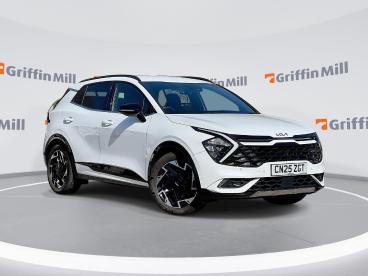 SPOTICAR Kia Sportage 1.6 T-gdi Mhev Gt-line Dct Euro 6 (s/s) 5dr Used Car - Suv Hybrid White - Pontypridd - 1200592814_1