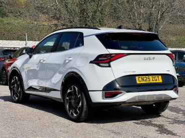 SPOTICAR Kia Sportage 1.6 T-gdi Mhev Gt-line Dct Euro 6 (s/s) 5dr Used Car - Suv Hybrid White - Pontypridd - 1200592814_5