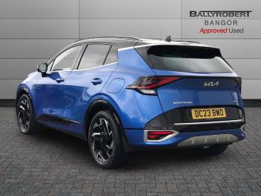 SPOTICAR Kia Sportage 1.6 T-gdi Mhev Gt-line S Dct Awd Euro 6 (s/s) 5dr Used Car - Suv Hybrid Blue - Bangor - 1200593889_2