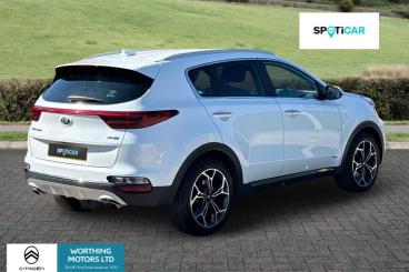 SPOTICAR Kia Sportage 1.6 T-gdi Gt-line Dct Awd Euro 6 (s/s) 5dr Used Car - Suv Petrol White - Worthing - 1200597184_3