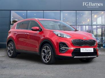 SPOTICAR Kia Sportage 1.6 T-gdi Gt-line Dct Awd Euro 6 (s/s) 5dr Used Car - Suv Petrol Red - Guildford - 1200605135_1