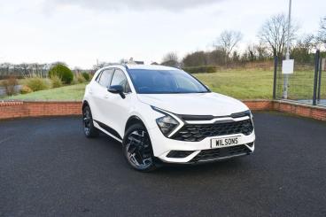 SPOTICAR Kia Sportage 1.6 T-gdi Mhev Gt-line Dct Euro 6 (s/s) 5dr Used Car - Suv Hybrid White - Ballymena County Antrim - 1200605234_1