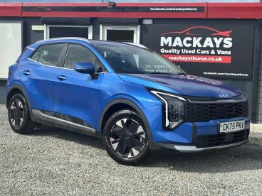 SPOTICAR Kia Sportage 1.6 T-gdi Pure Euro 6 (s/s) 5dr Used Car - Suv Petrol Blue - Inverness - 1200609941_1