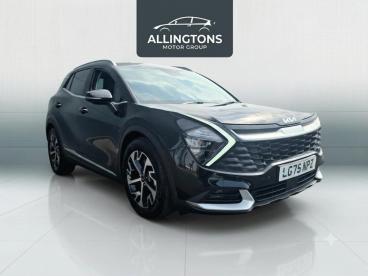 SPOTICAR Kia Sportage 1.6 T-gdi Mhev 3 Euro 6 (s/s) 5dr Used Car - Suv Hybrid Black - Ashington - 1200620197_1