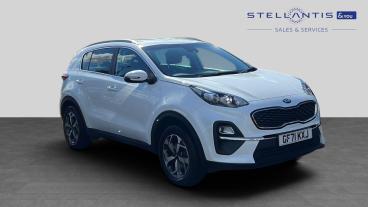 SPOTICAR Kia Sportage 1.6 Gdi 2 Euro 6 (s/s) 5dr Used Car - Suv Petrol White - Maidstone - 1200623342_1