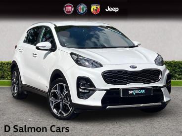 SPOTICAR Kia Sportage 1.6 T-gdi Gt-line Dct Awd Euro 6 (s/s) 5dr Used Car - Suv Petrol White - Colchester - 1200629353_1