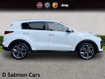 SPOTICAR Kia Sportage 1.6 T-gdi Gt-line Dct Awd Euro 6 (s/s) 5dr Used Car - Suv Petrol White - Colchester - 1200629353_5