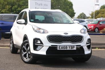 SPOTICAR Kia Sportage 1.6 Gdi 2 Euro 6 (s/s) 5dr Used Car - Suv Petrol White - Walsall - 1200631304_1